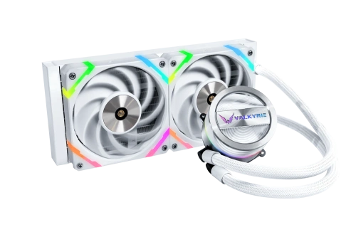Купить система охлаждения valkyrie dragonfang 240 silver white