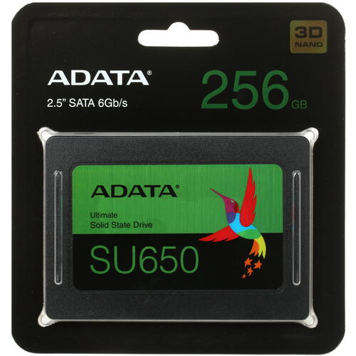 256 ГБ 2.5" SATA накопитель ADATA SU650 [ASU650SS-256GT-R]