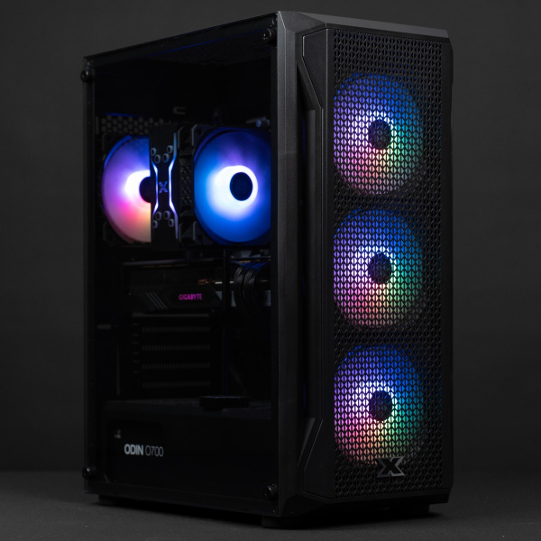 Игровой компьютер AMD Ryzen 5 5500, AMD RX 7600 8GB