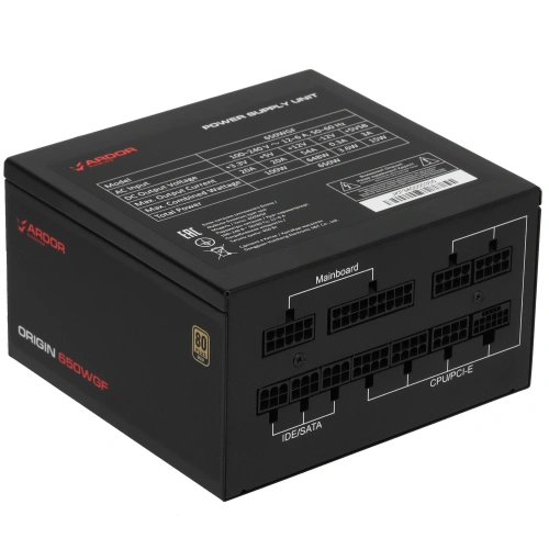 Купить блок питания ardor gaming origin 650wgf  черный