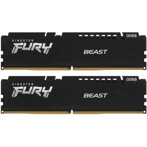 Оперативная память Kingston FURY Beast Black [KF564C32BBEK2-32] 32 ГБ