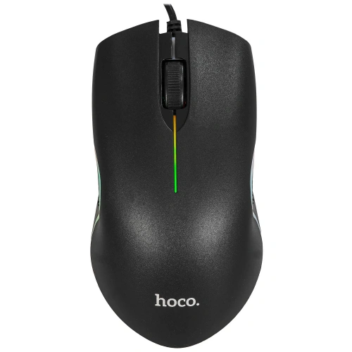 Купить мышь проводная hoco gm19 [6931474784131] черный