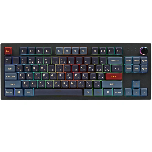 Купить клавиатура проводная montech mkey 87 darkness