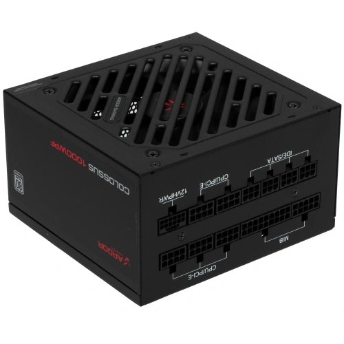 Купить блок питания ardor gaming colossus 1000wpf platinum  черный