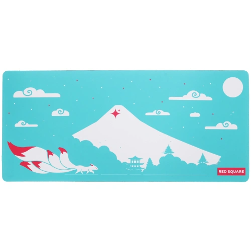 Купить коврик red square kitsune white (2xl) бирюзовый