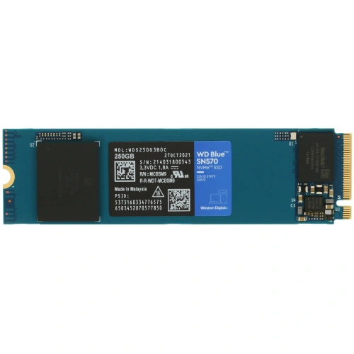 250 ГБ M.2 NVMe накопитель WD Blue SN570 [WDS250G3B0C]