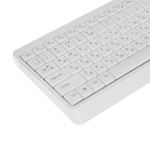 Купить клавиатура+мышь проводная a4tech fstyler f1512 белый