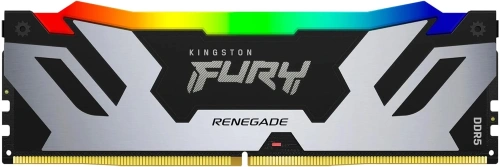 Купить оперативная память kingston fury renegade silver rgb [kf576c38rsa-16] 16 гб