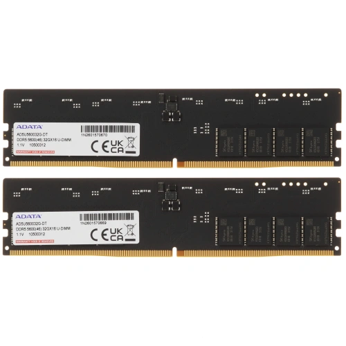 Купить оперативная память adata [ad5u560032g-dt] 64 гб