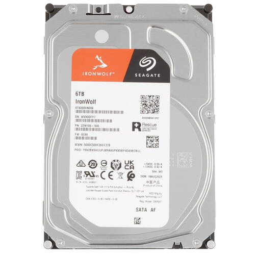 6 ТБ Жесткий диск Seagate IronWolf [ST6000VN006]