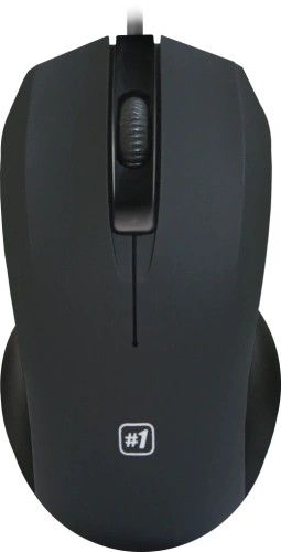 Мышь проводная Defender MM-310 [52310] черный