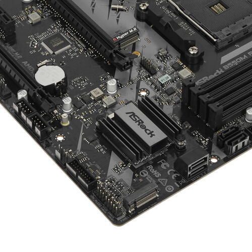Купить материнская плата asrock b550m phantom gaming 4
