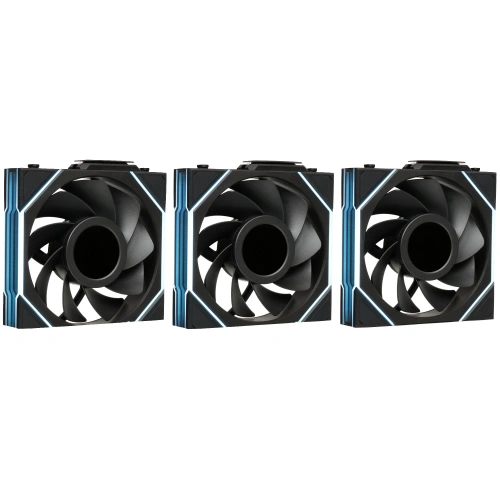 Купить комплект реверсных вентиляторов lian li uni fan tl lcd wireless 120-3 revers black [g99.12rtllcd1w3b.r0]