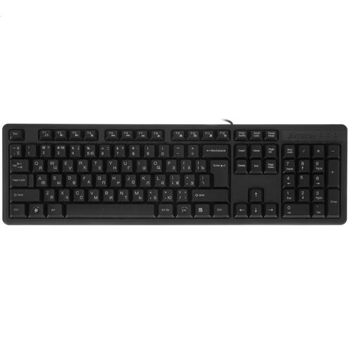 Клавиатура+мышь проводная A4Tech KK-3330S черный