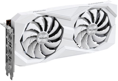 Купить видеокарта asrock amd radeon rx 6600 challenger white [rx6600 clw 8g]