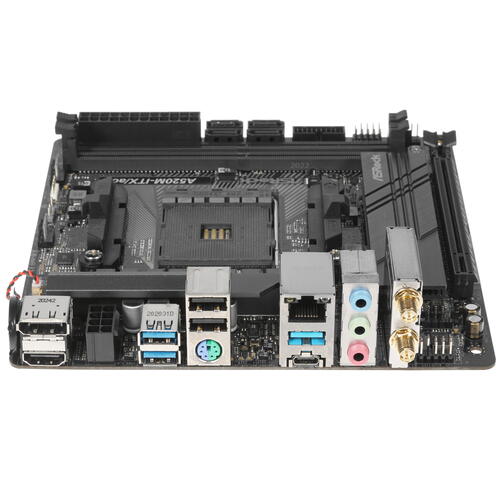 Купить материнская плата asrock a520m-itx/ac