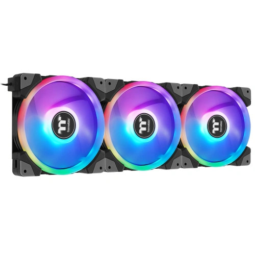 Купить комплект вентиляторов thermaltake swafan ex14 rgb 3 pack [cl-f144-pl14sw-a]
