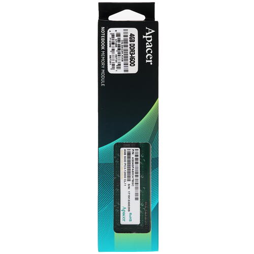 Купить оперативная память sodimm apacer [ds.04g2k.kam] 4 гб