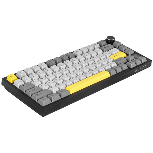 Купить клавиатура проводная + беспроводная ajazz ak820 pro [f2-ak820pro-3-rgb-diy-fs-bgy]