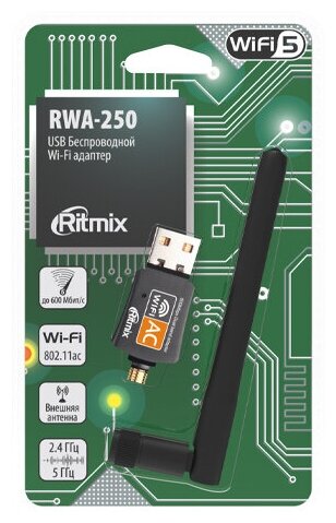 Wi-Fi адаптер RITMIX RWA-250