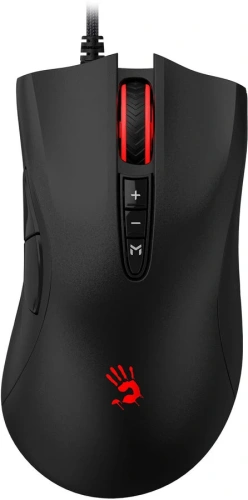 Купить мышь проводная a4tech bloody es5  черный
