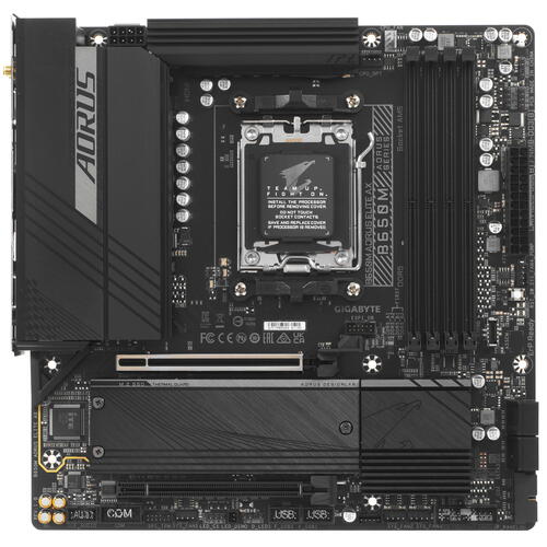 Купить материнская плата gigabyte b650m aorus elite ax