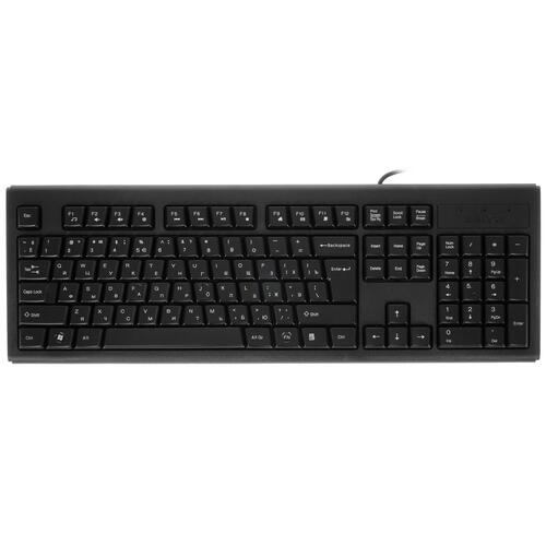Клавиатура+мышь проводная A4Tech KRS-8372 черный