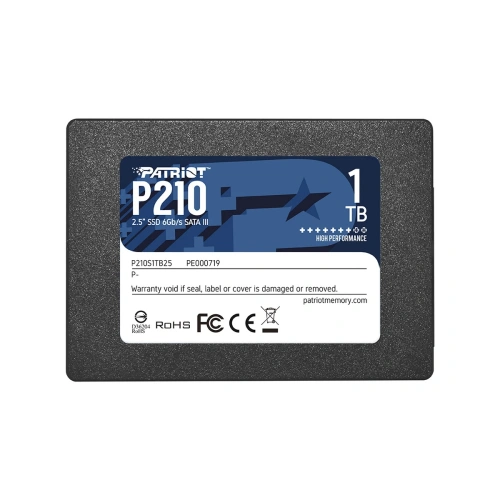 Купить 1000 гб 2.5" sata накопитель patriot memory p210 [p210s1tb25]