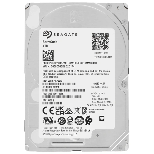 Купить 4 тб жесткий диск seagate barracuda [st4000lm024]