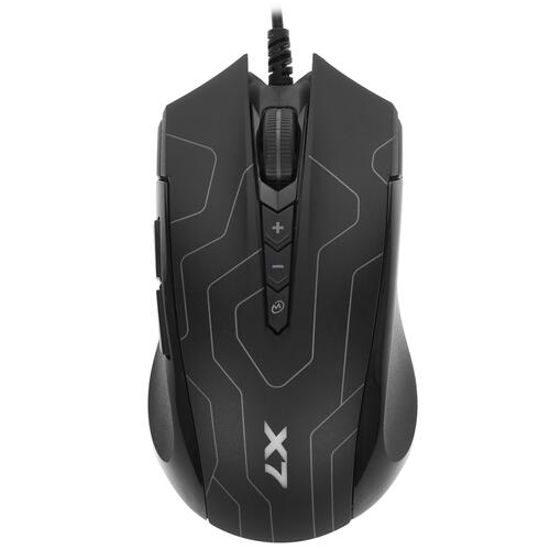 Купить мышь проводная a4tech x89 maze черный