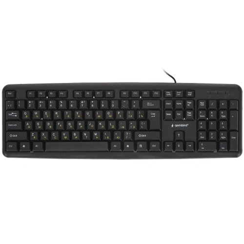 Купить клавиатура проводная gembird kb-8320uxl-bl