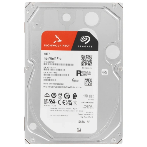 Купить 10 тб жесткий диск seagate ironwolf pro [st10000nt001]