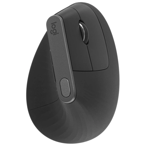 Вертикальная мышь беспроводная/проводная Logitech MX Vertical [910-005451] черный