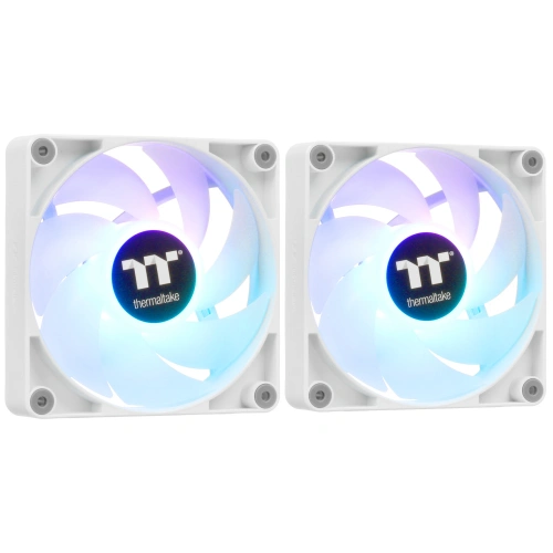 Комплект вентиляторов Thermaltake CT120 ARGB White [CL-F153-PL12SW-A]