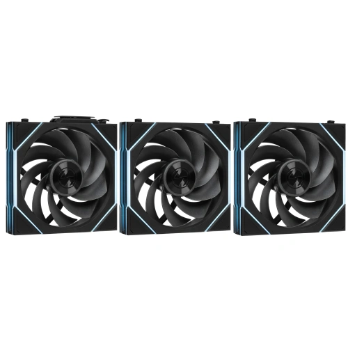 Купить комплект реверсных вентиляторов lian li uni fan tl wireless 120-3 revers black [g99.12rtl1w3b.r0]