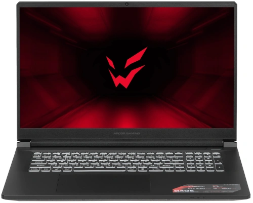 17.3" Ноутбук ARDOR Gaming RAGE R17-I7ND404 черный