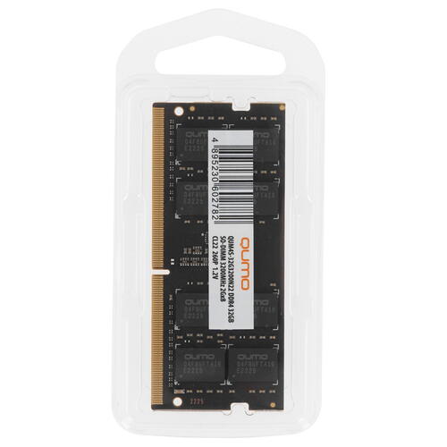 Купить оперативная память sodimm qumo [qum4s-32g3200n22] 32 гб