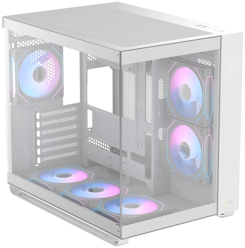 Корпус Ocypus Iota C70 ARGB [Iota-C70-WHD600XX-GL] белый