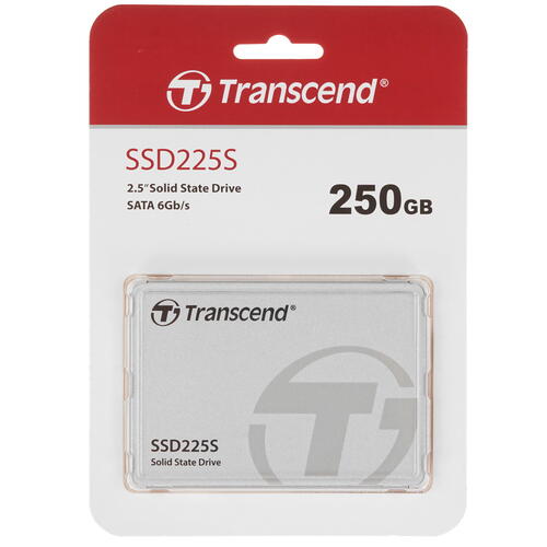 250 ГБ 2.5" SATA накопитель Transcend SSD225S [TS250GSSD225S]