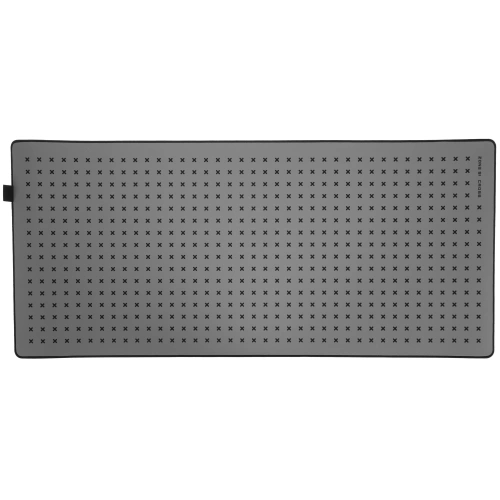 Купить коврик zone 51 cross grey  черный