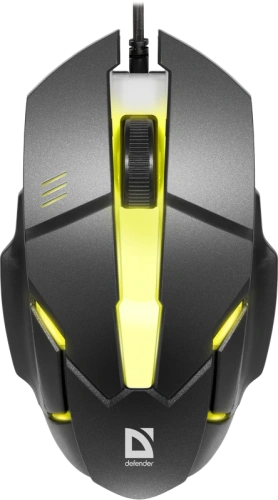 Купить мышь проводная defender host mb-982 [52982] черный