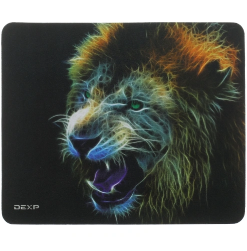 Коврик DEXP OM-XS Lion (XS) разноцветный