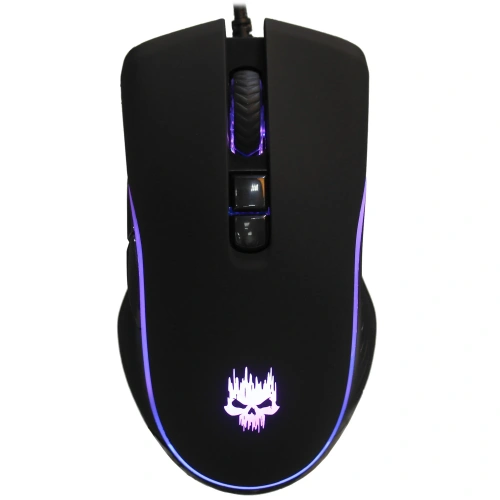 Мышь проводная DEXP Attacker Black  черный