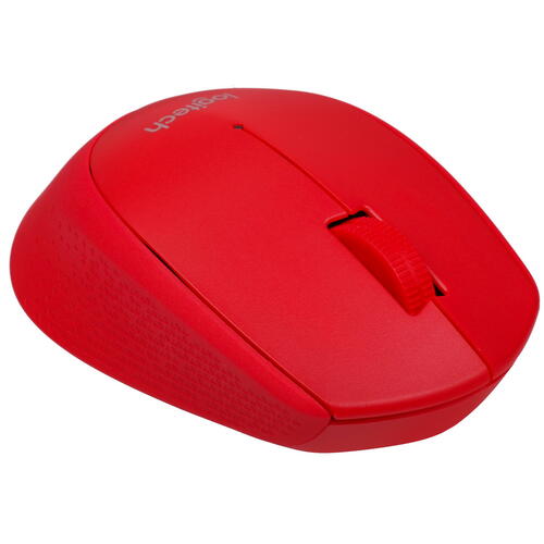 Купить мышь беспроводная logitech m280 [910-004308] красный