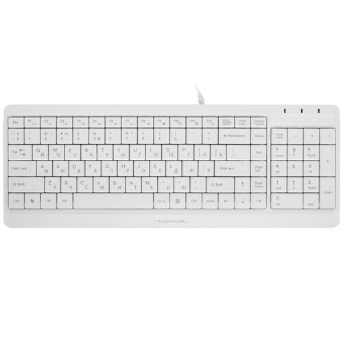 Купить клавиатура+мышь проводная a4tech fstyler f1512 белый