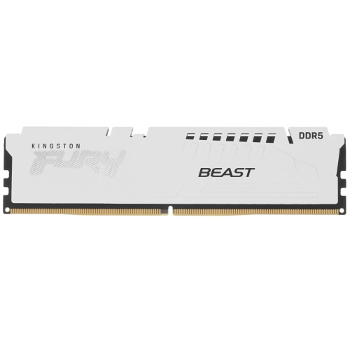 Купить оперативная память kingston fury beast white rgb [kf560c30bw-16] 16 гб