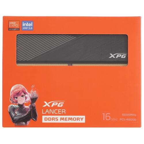 Оперативная память ADATA XPG Lancer [AX5U6000C3016G-DCLABK] 32 ГБ