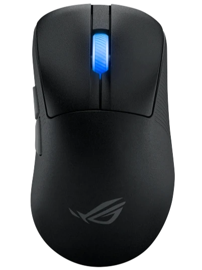 Купить мышь беспроводная/проводная asus rog keris ii ace [90mp03n0-bmua00] черный