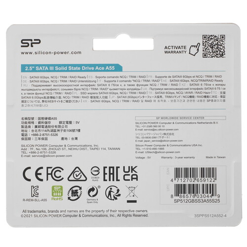 Купить 512 гб 2.5" sata накопитель silicon power ace a55 [sp512gbss3a55s25]