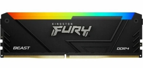 Купить оперативная память kingston fury beast black rgb [kf432c16bb12a/16] 16 гб